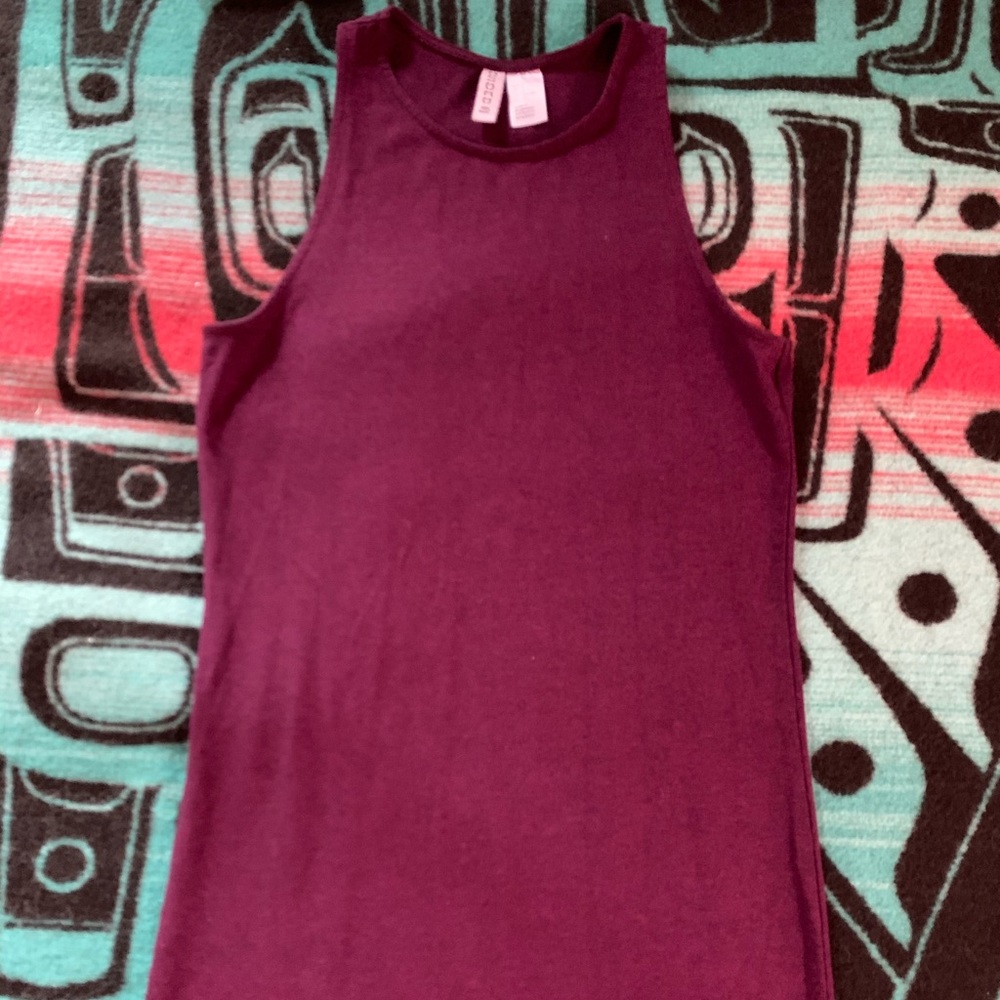 H&M maroon dress, small